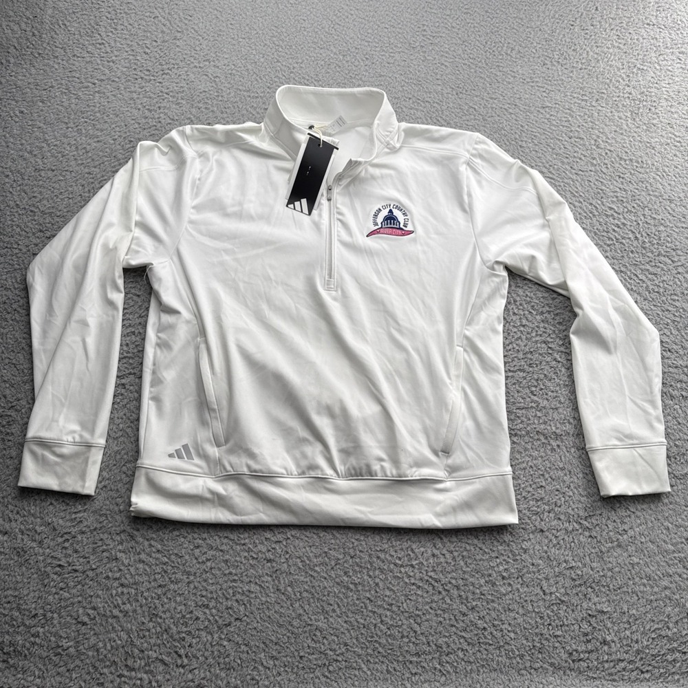 Adidas Ultimate 1/4 Zip Golf Shirt Womens Medium L/S Pullover Sweatshirt Jacket